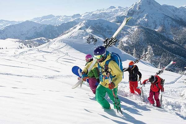 Off-Piste im Skigebiet Ski Amade